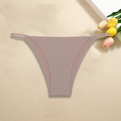Γυναικεία εσώρουχα χωρίς ραφές Σέξι χαμηλού ύψους σλιπ για γυναικεία χρώματα Mluti Αναπνεύσιμα εσώρουχα Ice Silk No Trace Εσώρουχα Soft S-XL