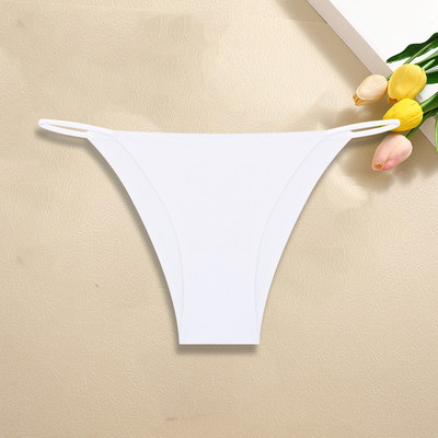 Γυναικεία εσώρουχα χωρίς ραφές Σέξι χαμηλού ύψους σλιπ για γυναικεία χρώματα Mluti Αναπνεύσιμα εσώρουχα Ice Silk No Trace Εσώρουχα Soft S-XL