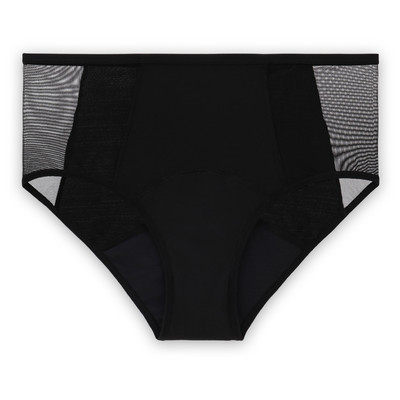 Meiteņu menstruālās biksītes Pilnīga aizsardzība 4 slāņu mazgājama sieviešu apakšveļa ar augstu absorbciju, funkcionālas noplūdes necaurlaidīgas biksītes