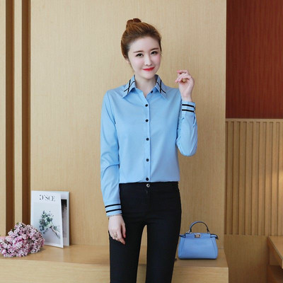 Cămașă pentru femei de vară cu mânecă scurtă cu guler răsturnat Cămașă subțire coreeană Harajuku Bluză Office Lady Formal Casual Topuri cu dungi