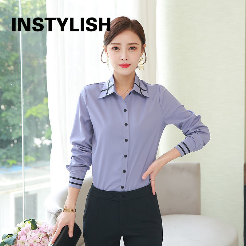 Cămașă pentru femei de vară cu mânecă scurtă cu guler răsturnat Cămașă subțire coreeană Harajuku Bluză Office Lady Formal Casual Topuri cu dungi