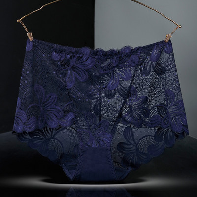 Sieviešu seksīga, dobu mežģīņu apakšveļa ar augstu vidukli Lieliska elastība, caurspīdīga kokvilnas kājstarpes briestām sievietēm, elpojošiem, plāniem bikses