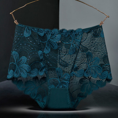 Sieviešu seksīga, dobu mežģīņu apakšveļa ar augstu vidukli Lieliska elastība, caurspīdīga kokvilnas kājstarpes briestām sievietēm, elpojošiem, plāniem bikses