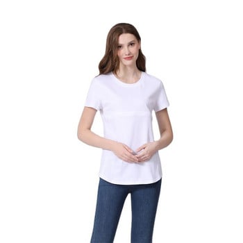 Μόδα Μεταγεννητικός Θηλασμός Casual Μαλακό T-shirt Υψηλής ποιότητας μπλουζάκι εγκυμοσύνης Ρούχα εγκυμοσύνης Top Plus Size