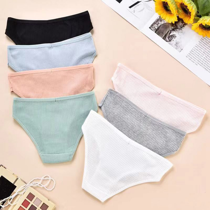 10 gab. Komplektā Kokvilnas sieviešu apakšveļa Augstas kvalitātes seksīgas biksītes ar zemu vidukli bezšuvju sporta apakšbikses intīmas apakšveļas vairumtirdzniecība