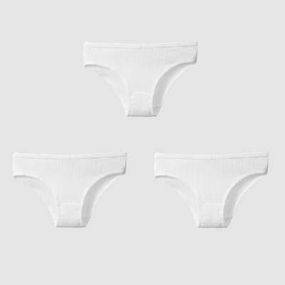TrowBridge 3TK/komplekt Naiste aluspüksid Puuvillane Seksikas Aluspesu Naiste Triibuline Hingavad püksid Lihtne Hubane Pesu Sport Aluspüksid