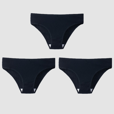 TrowBridge 3TK/komplekt Naiste aluspüksid Puuvillane Seksikas Aluspesu Naiste Triibuline Hingavad püksid Lihtne Hubane Pesu Sport Aluspüksid