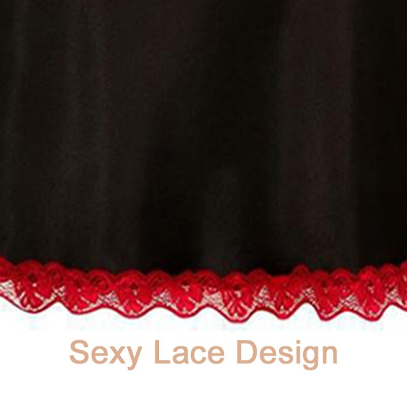 Lenjerie de noapte sexy pentru femei Lenjerie de noapte din satin de mătase Rochie fără mâneci Pijamale Cămașă de noapte Lenjerie de noapte marimea confortabilă