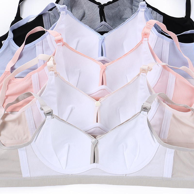 Uus rasedatele mõeldud rinnahoidja, mugav hingav jälgedeta kokkupandud lõtvumisvastane mRedade aluspesu Four Seasons