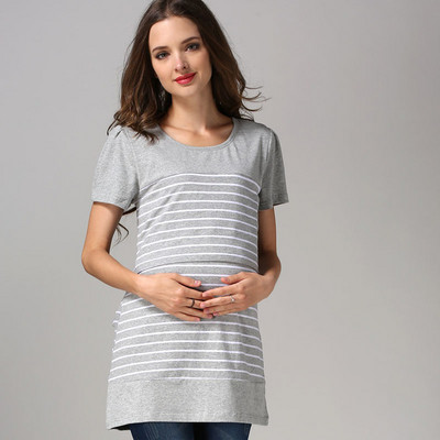 Jauns ikdienas maternitātes apģērbs grūtniecēm, kas baro bērnu ar krūti, grūtniecēm, kas baro bērnu ar krūti.