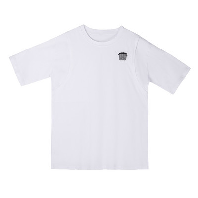 Vez Jednobojna široka majica kratkih rukava za dojenje Pamučna odjeća za dojenje Odjeća za trudnice 8500