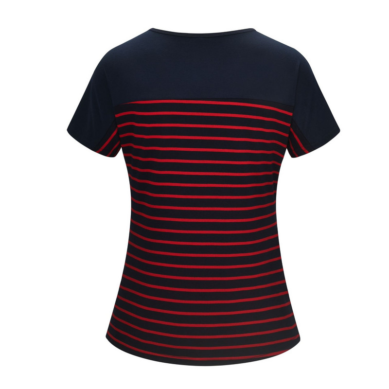 Hot Sale Naiste Rasedate Imetamise T-särgid Imetamise Topid Triibuline lühikeste varrukatega T-särk Plus S-2XL Rasedate rõivaste T-särgid