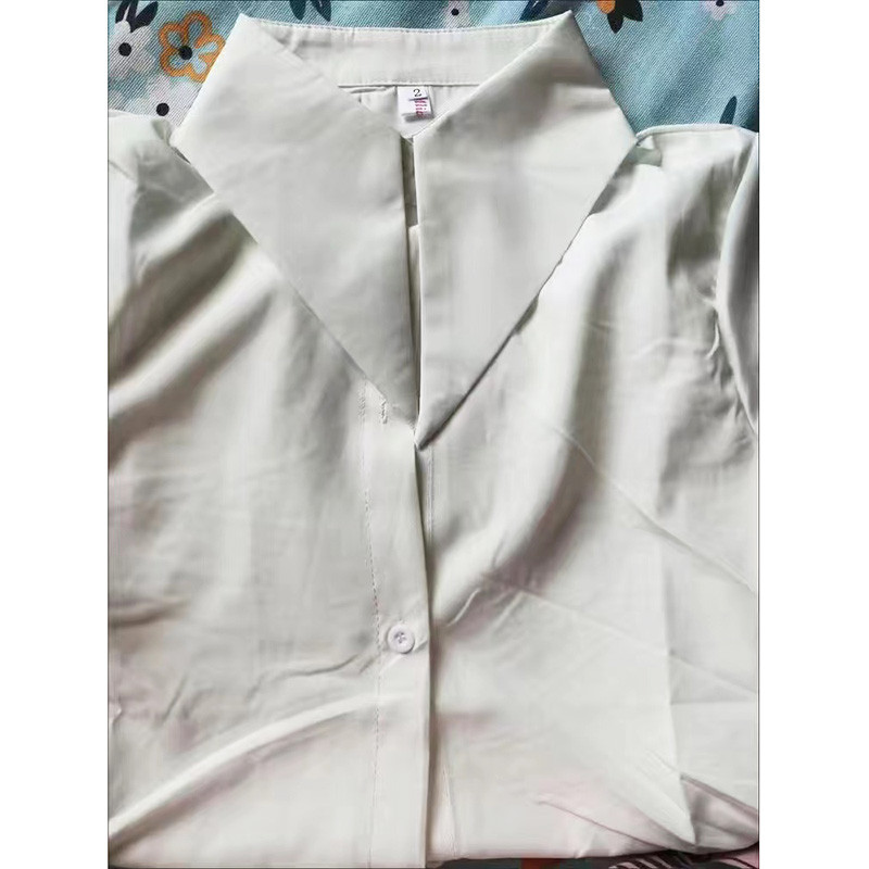 Naiste terava kraega pluusid Prantsuse stiilis luksuslik disainsärk 2023. aasta kevadsuvised topid pikkade varrukatega šikk mood sinine pluus