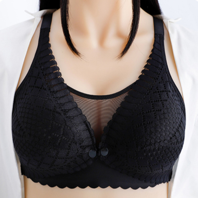 Mekani grudnjaci za trudnice Prozračna kopča s prednjim otvorom protiv opuštanja Postpartalni grudnjak s prednjom kopčom Donje rublje