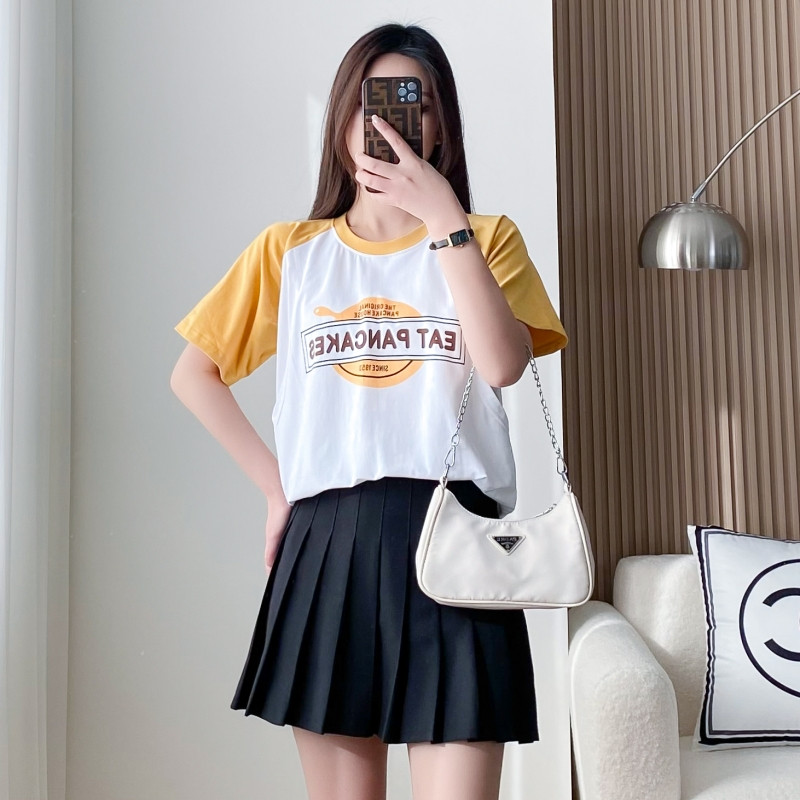 Avatud särgid Külgedel Kollane imetamissärk 8604