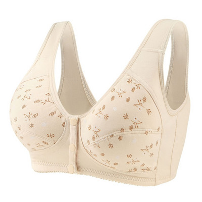 Prinditud esipandlaga rinnahoidja rinnahoidja rinnahoidja rinnahoidja toitmisriiete jaoks rasedatele Pehme rasedate naiste aluspesu