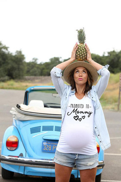 2020. gads. Pilnīgi jauni sieviešu apģērbi grūtniecēm, mazulis, tagad tiek ielādēts Pls, gaidiet, grūtnieču T krekls vasaras īsām piedurknēm grūtnieču T-krekli