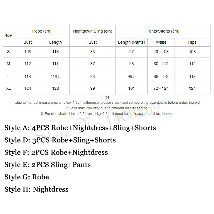 Elegantne mustriga lilleline 4 tk pidžaamakomplekt naiste vabaaja kimono hommikumantli kleit Seksikas siidine rayon magamisriided Öösärk lahtised koduriided