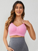 Elpojošs un ērts liela izmēra sieviešu krūšturis barošanai, veselīgs sieviešu krūšturis barošanai, bezvadu veidojošs krūšturis barošanai