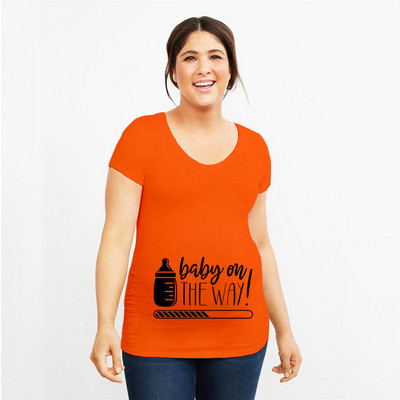 Grūtniecība Stretch T krekls Twins Now ielādē, lūdzu, uzgaidiet Smieklīga dāvana mazulim Dāvana grūtniecēm Vasaras krekli ar īsām piedurknēm