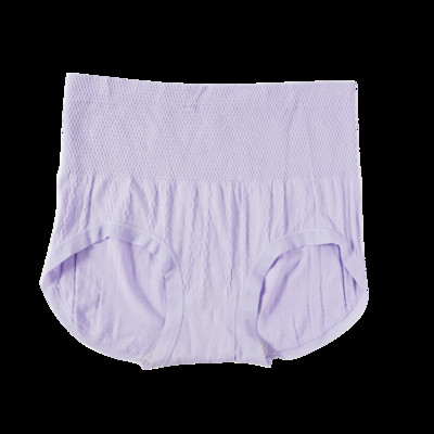 Odjeća za trudnice Ženske gaćice visokog struka s volanima Udobne prozračne gaćice Jednobojne bešavne gaćice za trudnice
