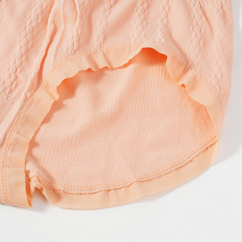 Odjeća za trudnice Ženske gaćice visokog struka s volanima Udobne prozračne gaćice Jednobojne bešavne gaćice za trudnice