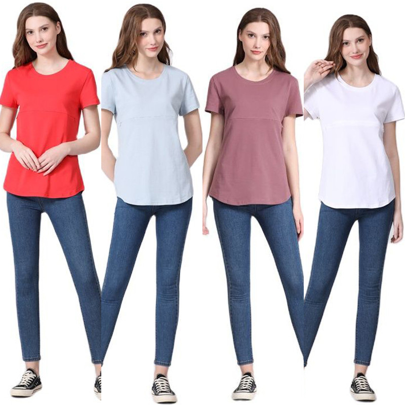 Emotsioon Moms Suvine Nähtamatu Tõmblukuga Rasedus Rasedus Imetamine Imetamise Riietus Rasedatele Suur Suur Suurus