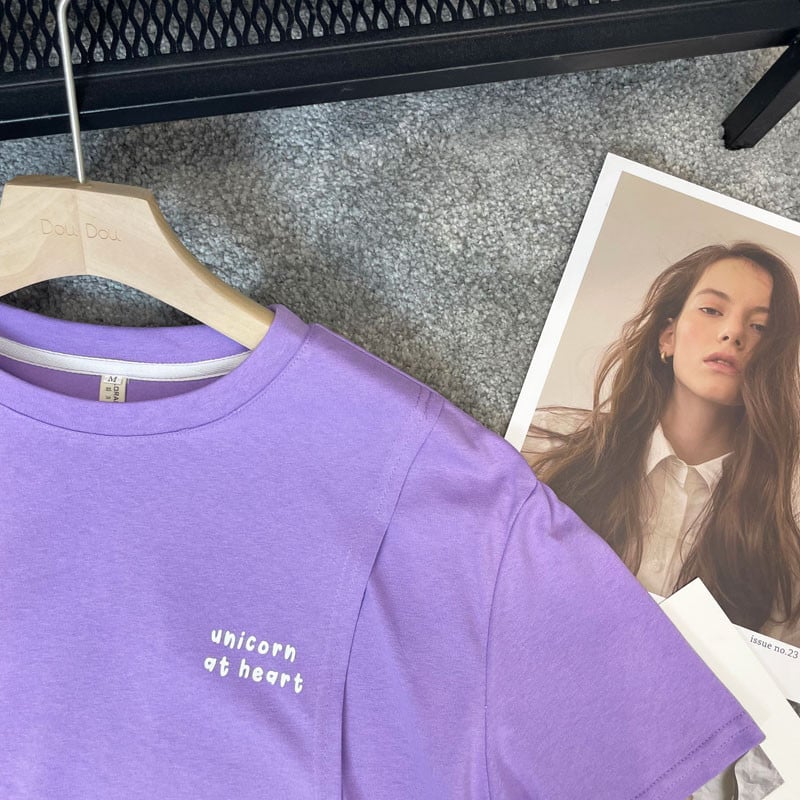 Puuvillased rasedate topid Suvised lühikeste varrukatega T-särk Rasedus Imetav T-särk Ema Naine Imetavad riided Imetamise T-särk