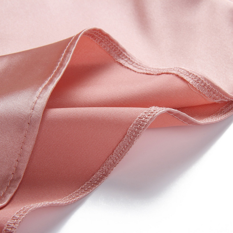 Naiste satiinist pidžaamakomplekt Seksikas pidžaama Criss Cross Back Camisole püksikomplekt Bow Ööriided Pehmed puhkerõivad