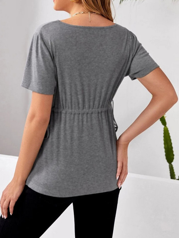 Vasaras Grūtnieču Apģērbi Grūtnieču Topi Grūtnieču T-krekli Grūtnieču Apģērbi Grūtniecēm Eiropas Liels izmērs