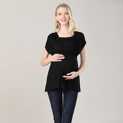 Emotsioon Moms Suvised Raseduse Rõivad Imetav T-särk raseduse ja imetamise jaoks Topid rasedatele Rasedatele T-särgid