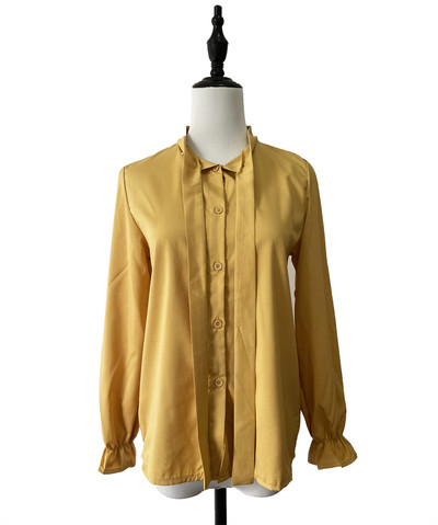 PLAZSON vabaaja naiste pluusid suvised valged särgitopsid 2023 elegantsed kikilipsud pikkade varrukatega õhukesed särgid naistele OL lahtised pluusid para