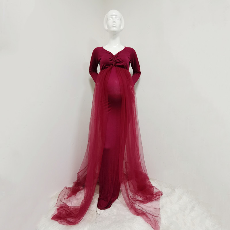 Mazuļu duša, gara tilla kleita ar slīpu kaklu grūtnieču fotografēšanas rekvizīti Tills Maxi kleita grūtniecei gara kleita