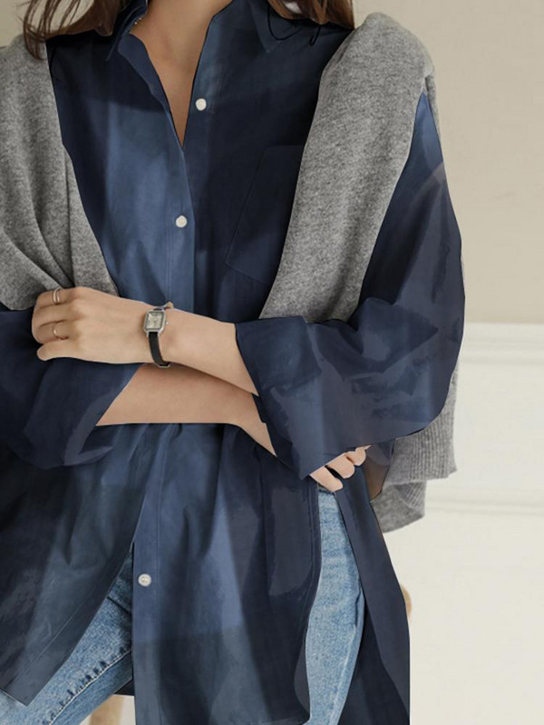 ZANZEA 2024 Cămăși în carouri de vară Bluze cu mânecă lungă de epocă Bluză neregulată de modă pentru femei Chemise casual supradimensionată pentru femei