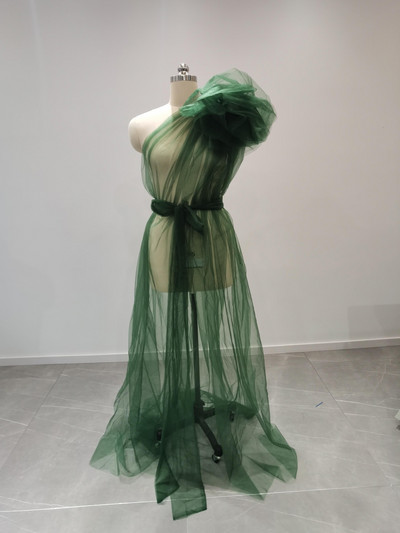 Skatieties seksīgas grūtnieču fotosesijas kleitas uz viena pleca grūtniecēm Fotografēšana Rekvizīti Kleitas Premama Vakara peldmētelis Tills