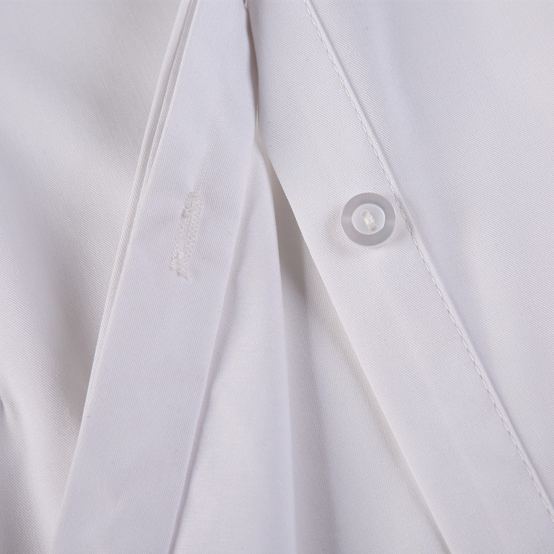 Mornarsko plava košulja kratkih rukava Ženska nova ljetna moda 2022. Temperamentne formalne bluze od šifona Uredske ženske radne majice