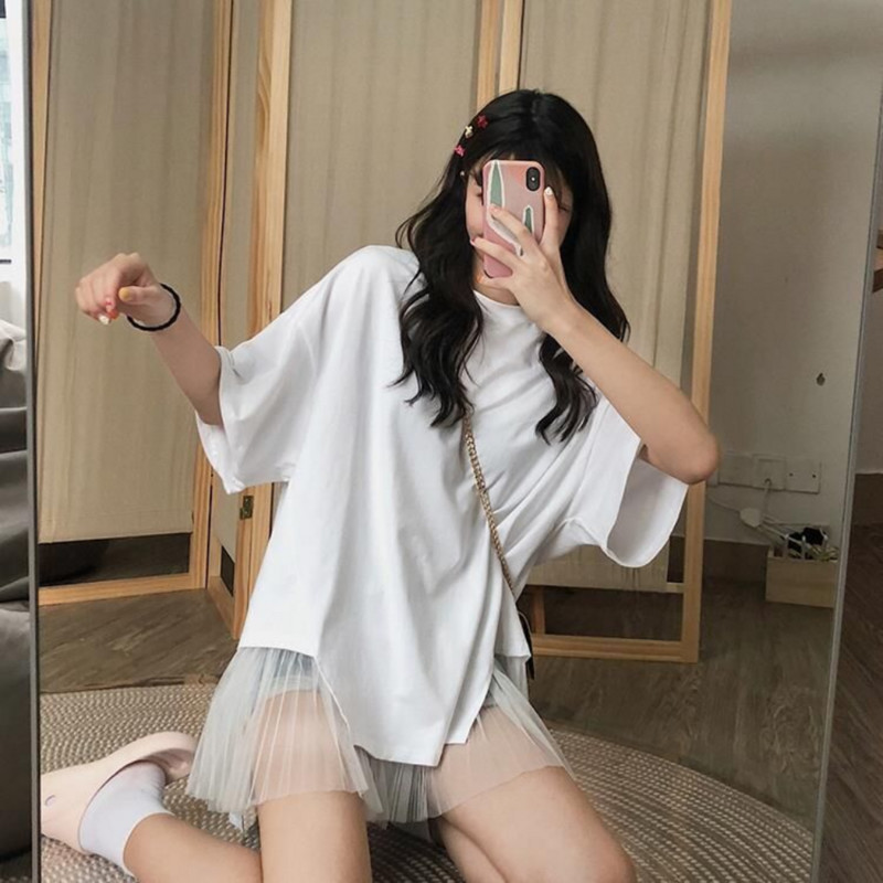 Uued rasedatele mõeldud riided naiste lühikeste varrukatega, keskmise pikkusega, kaelusega ühevärvilised topid, vabaaja T-särk rinnaga toitmiseks