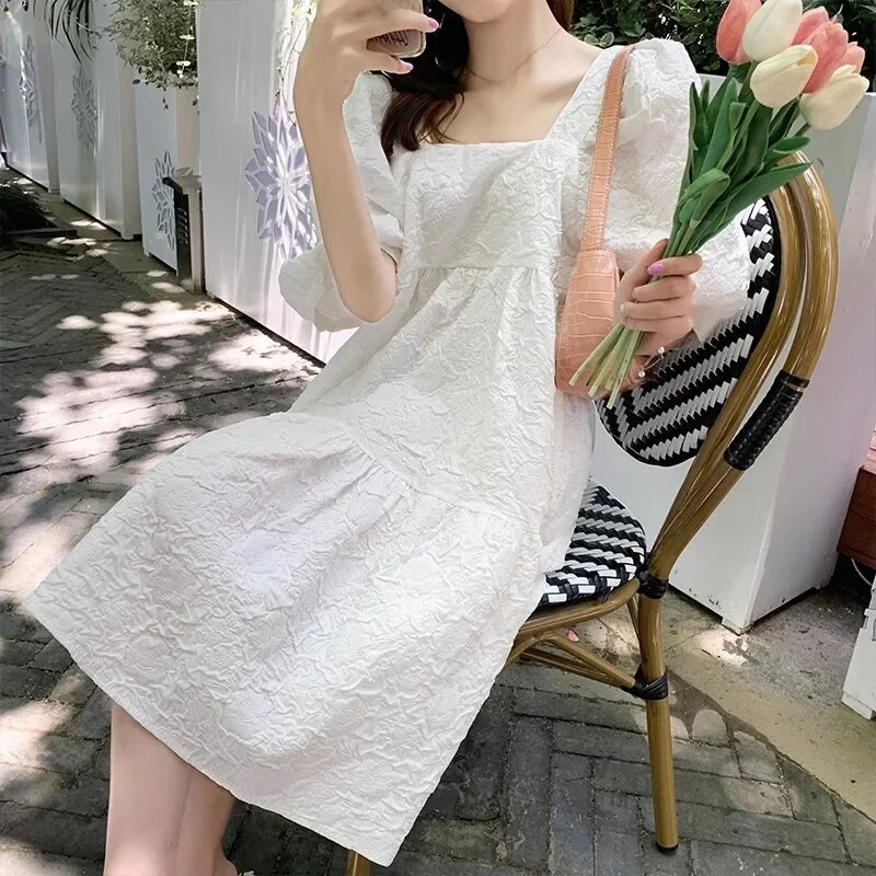 Elegáns kismama ruhák rövid ujjú, sokoldalú, bő szabású ruha csúcsminőségű, divatos felső külső viselet