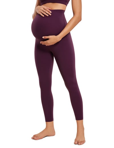 Naiste 25-tollised Butterluxe rasedad retuusid kõhu kohal – võine pehme treening, aktiivne riietus jooga raseduspüksid, sport