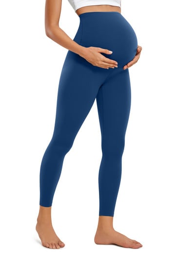 Naiste 25-tollised Butterluxe rasedad retuusid kõhu kohal – võine pehme treening, aktiivne riietus jooga raseduspüksid, sport
