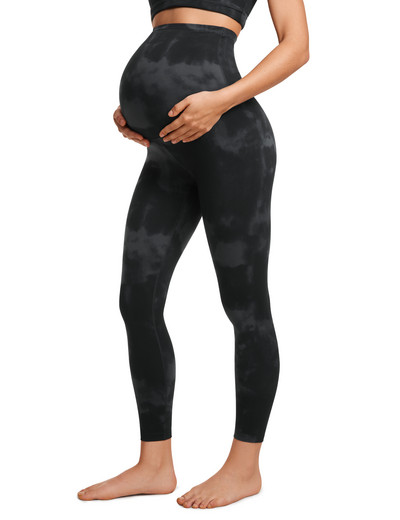Naiste 25-tollised Butterluxe rasedad retuusid kõhu kohal – võine pehme treening, aktiivne riietus jooga raseduspüksid, sport