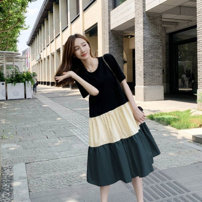 Grūtnieču kleitas, kas baro bērnu ar krūti, vasaras apģērbs grūtniecēm. Ikdienas kleita grūtniecēm Mātei, barojot bērnu ar krūti