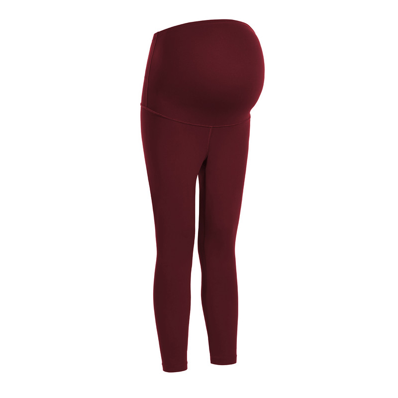 CRZ YOGA Womens Butterluxe Raseduse Kaprise säärised 21" – Crop Pants over the Belly Treening Active Yoga Rasedus Pehme