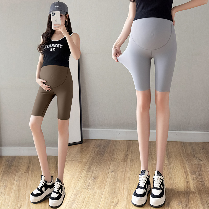 2024. gada plāni vasaras grūtnieču vēdera legingi līdz ceļgalam grūtniecībai, šauri bikses, gurni ar regulējamu vidukli Grūtnieču bikses