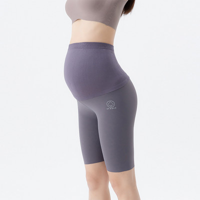 Vasaras grūtniecības un dzemdību sporta ikdienišķa jogas apģērbi uz vēderu grūtniecēm Grūtniecības šorti