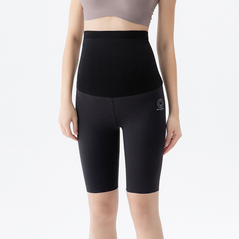 Vasaras grūtniecības un dzemdību sporta ikdienišķa jogas apģērbi uz vēderu grūtniecēm Grūtniecības šorti