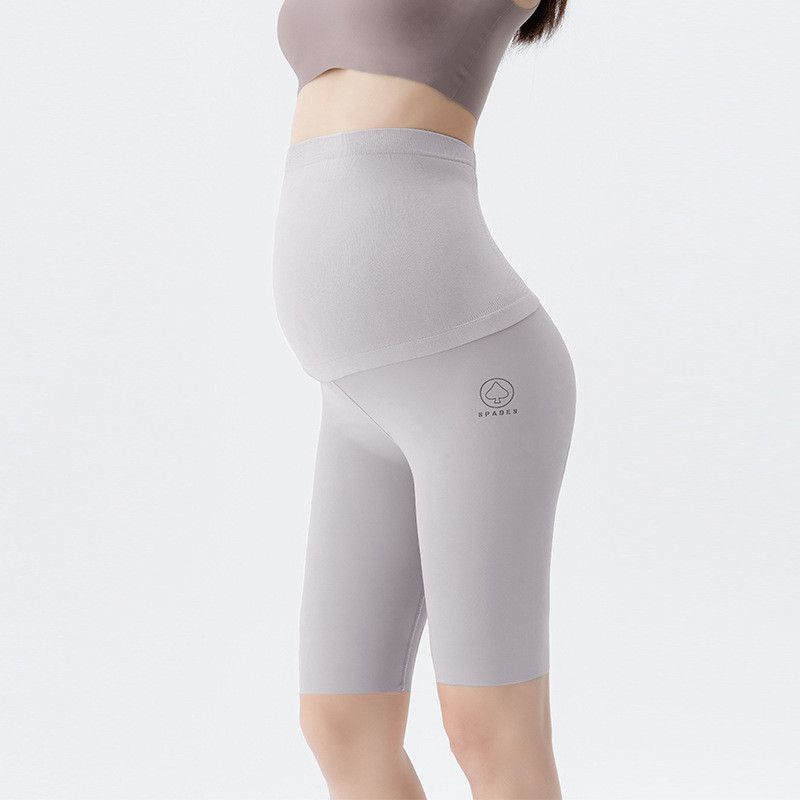 Vasaras grūtniecības un dzemdību sporta ikdienišķa jogas apģērbi uz vēderu grūtniecēm Grūtniecības šorti