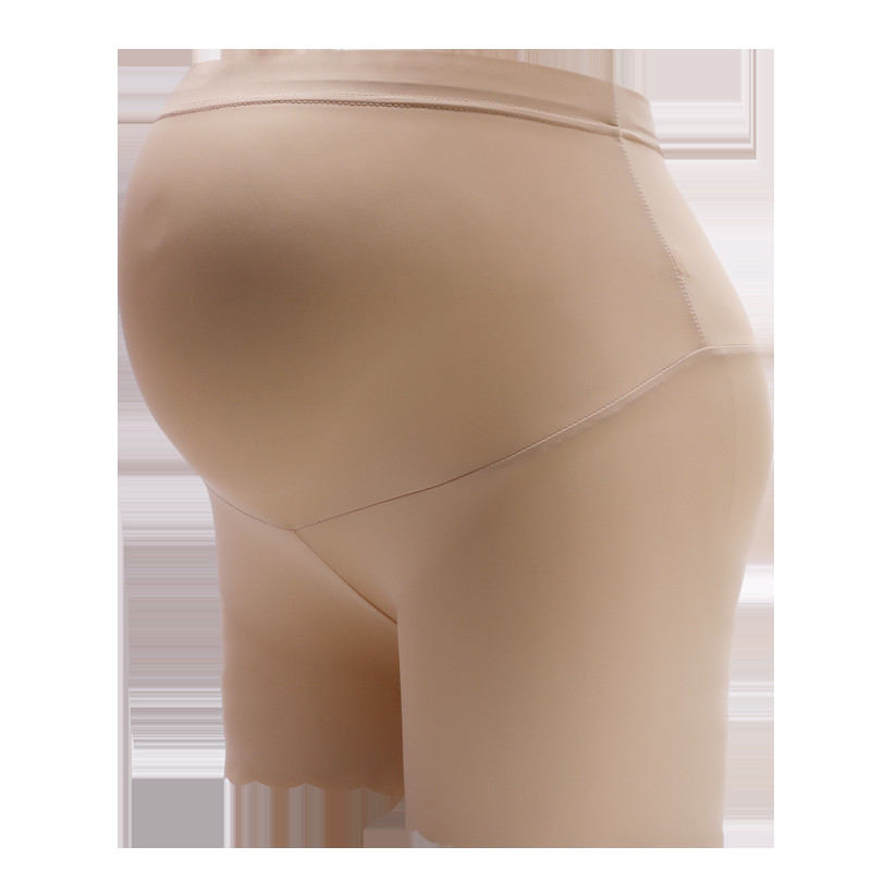 Rasedatele mõeldud lühikesed püksid naistele, suvine jahedad lühikesed jääsiidist kõrge elastsusega hingavad püksid rasedusele ema