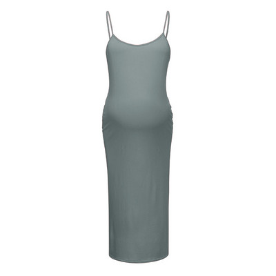 Grūtnieču apģērbi Sievietēm Vasaras Grūtniecēm Grūtniecēm O kakla Mini Tunika Kleita Sieviešu Ikdienišķs Solidrs Sundress