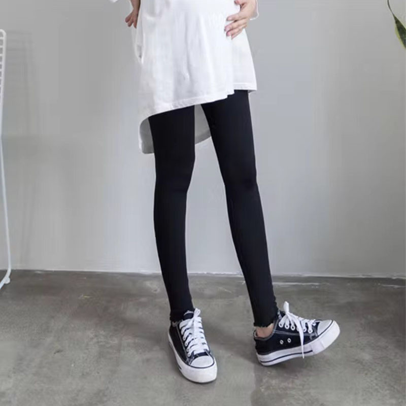 Kismama leggings Állítható derékkal rendelkező terhes nők terhes ruhák nadrágok Ropa Mujer Embarazada Premama Enceinte Soft Slim